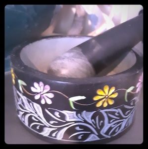 Stone Mortar and Pestle